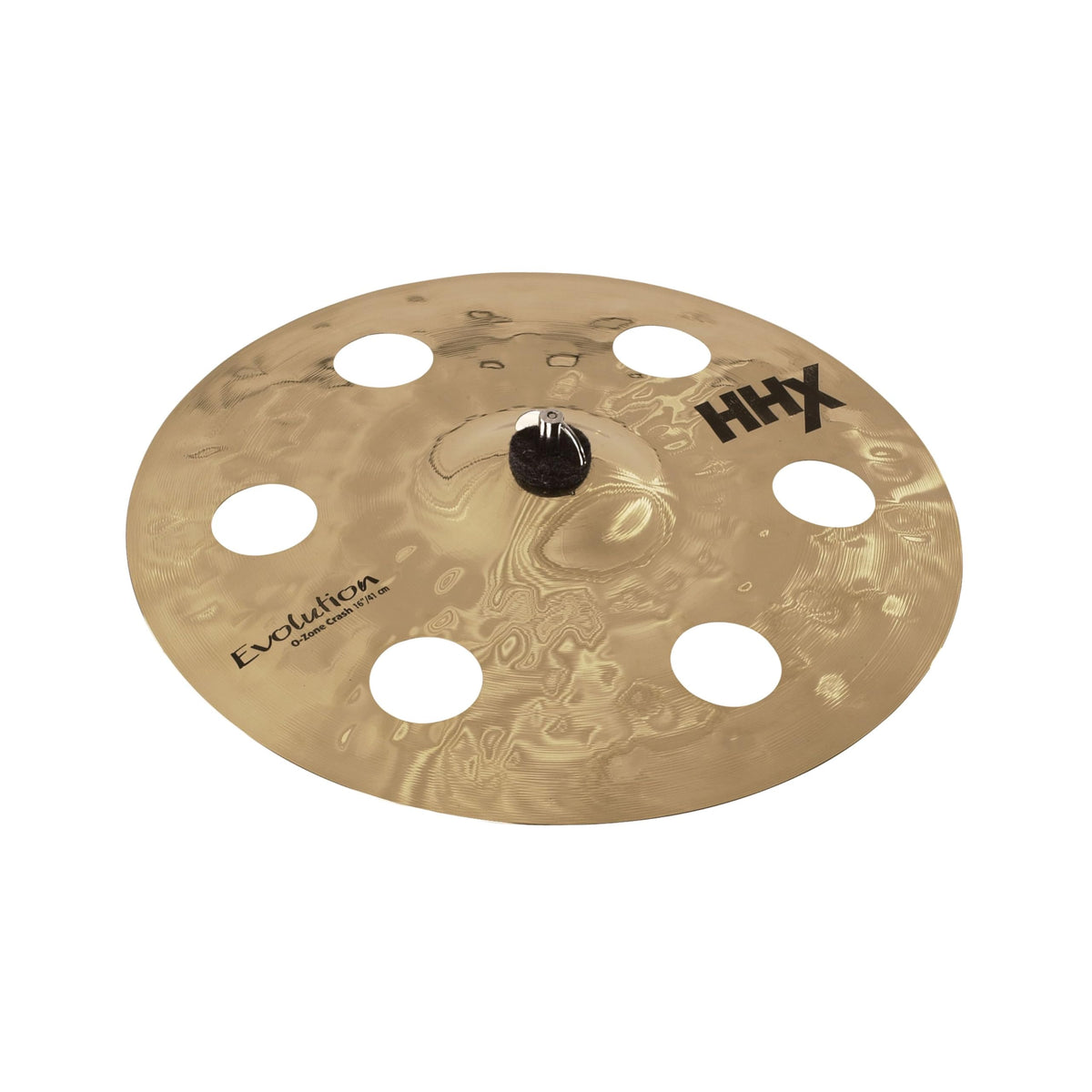 SABIAN 16" HHX Evolution O-Zone Crash Cymbal, Brilliant Finish