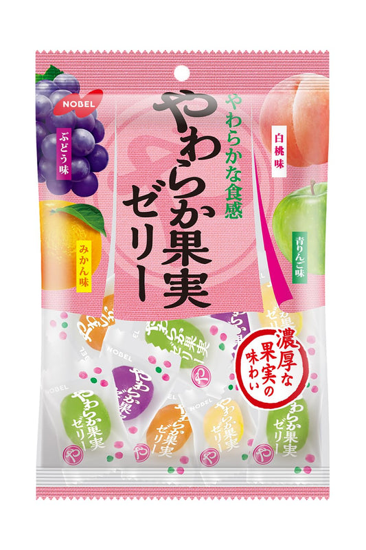 230gX6 pieces Nobel straw fruit jelly