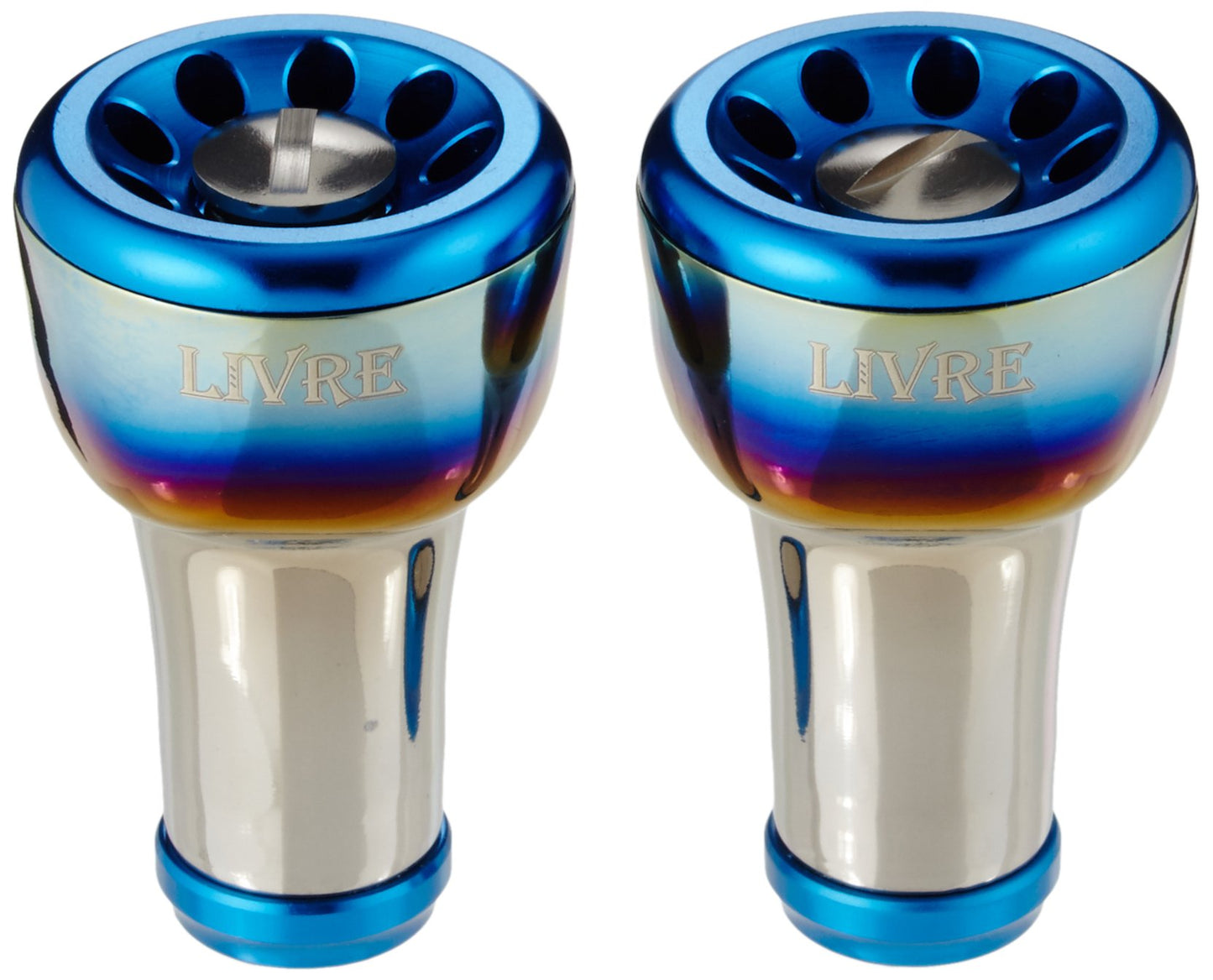 Livre Reel Knob Single (Fortessimo) 1 Piece (Fire+Blue C)