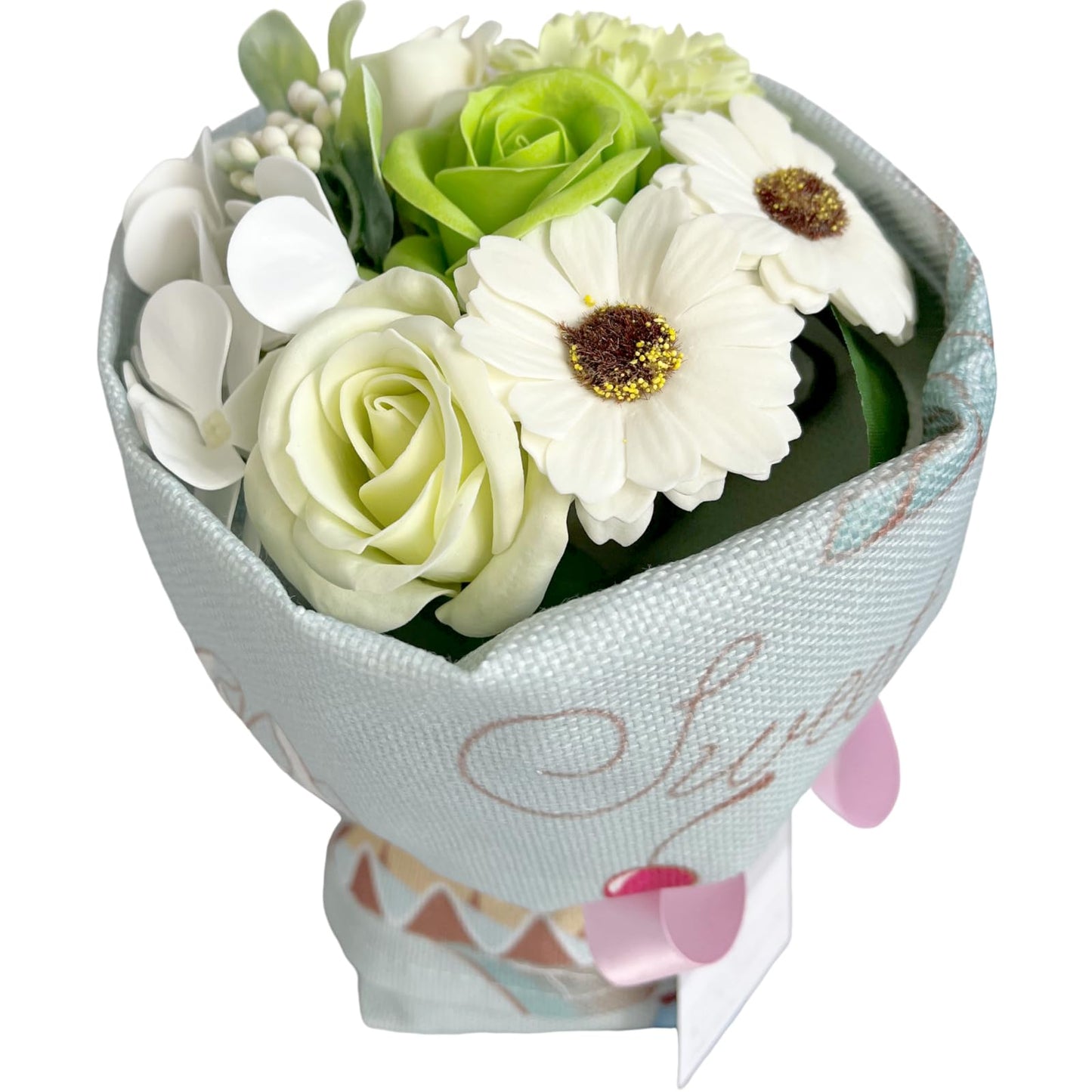 Q-FLA 787812 Soap Flower, Bath Solution, Gift, Apron Bouquet, SW, Bath Fragrance, Mother's Day, Bouquet, Women's, Gift, Thank You, Return, Celebration, Artificial Flowers