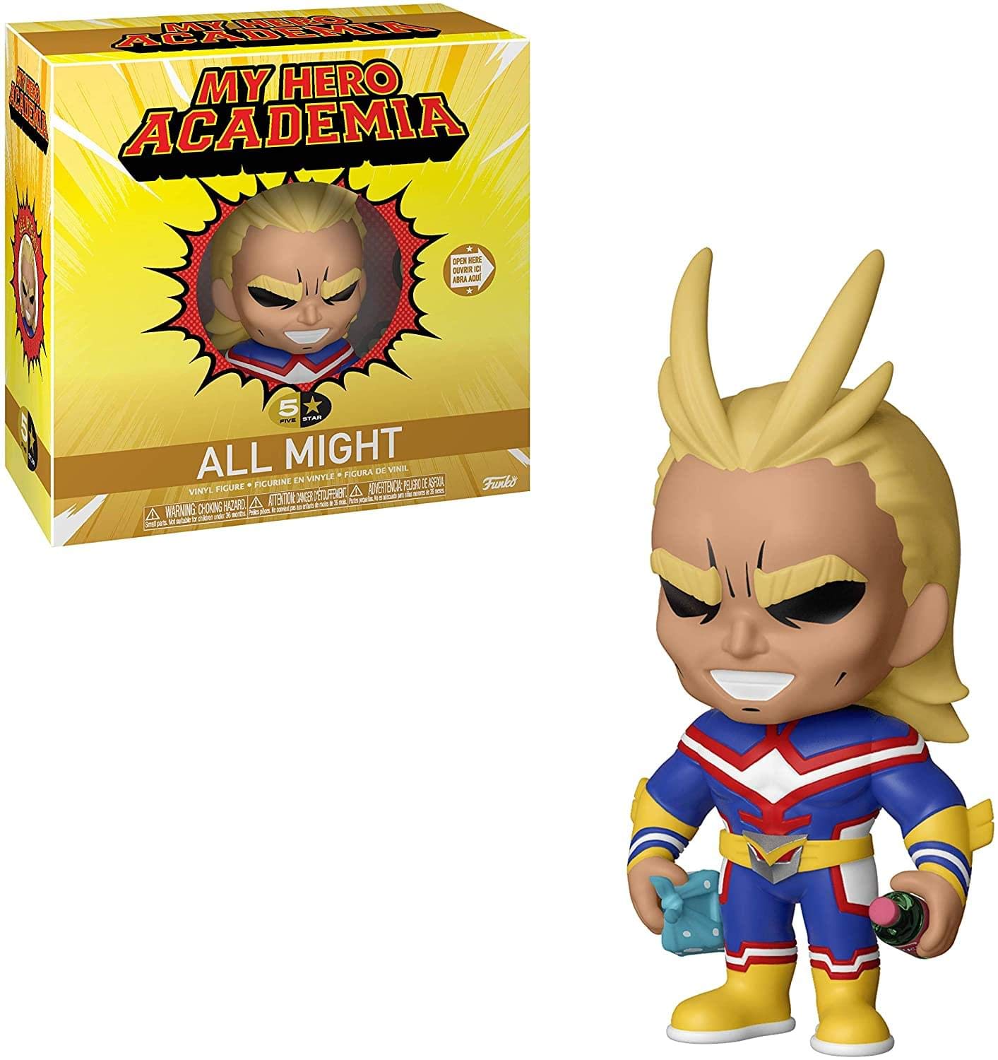Funko 5 Star: My Hero Academia - All-Might, Multicolor, Standard