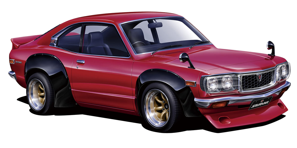Fujimi Model ID109 1/24 Inch Up Series No. 109 Mazda Savannah GT Late Model Racing Specifications Plastic Model