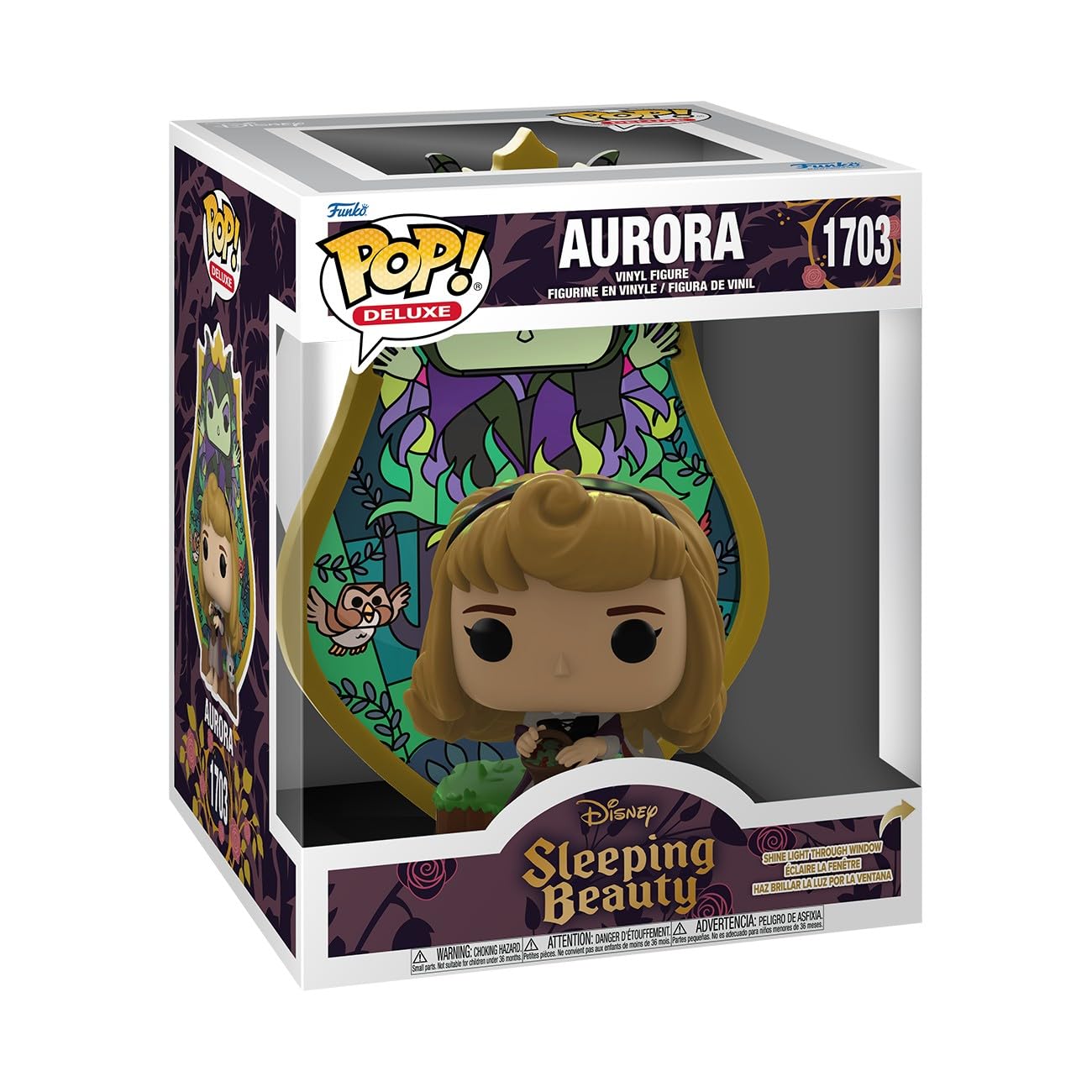 Funko POP! Deluxe: Disney Sleeping Beauty - Aurora - Stained Glass