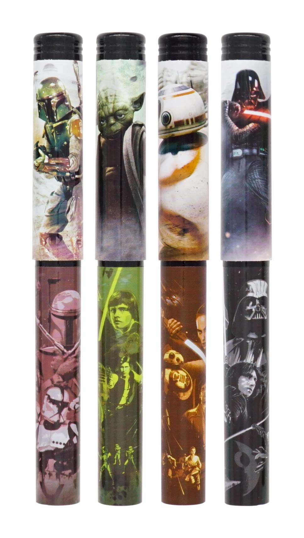 Star Wars - 4 Pack Ball Pen Set - Blister | Official Licensed Merchandise