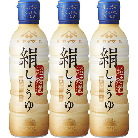 Yamasa freshness life taste smooth silk soy sauce 450ml × 3 this
