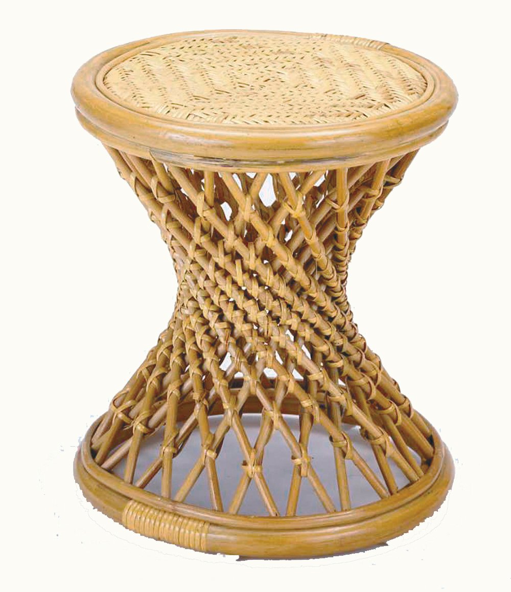 Rattan Furniture (Rattan) Rattan Stool Diameter 38 H41 S45