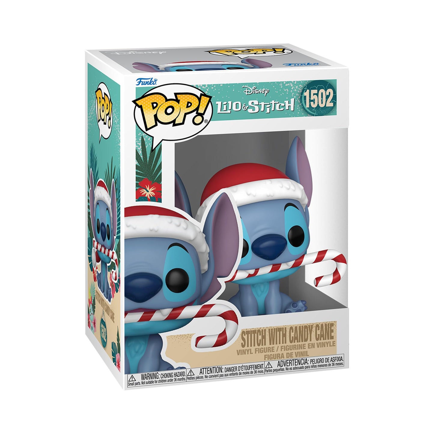 Funko POP! Disney: Lilo & Stitch - Stitch Holiday with Candy Cane