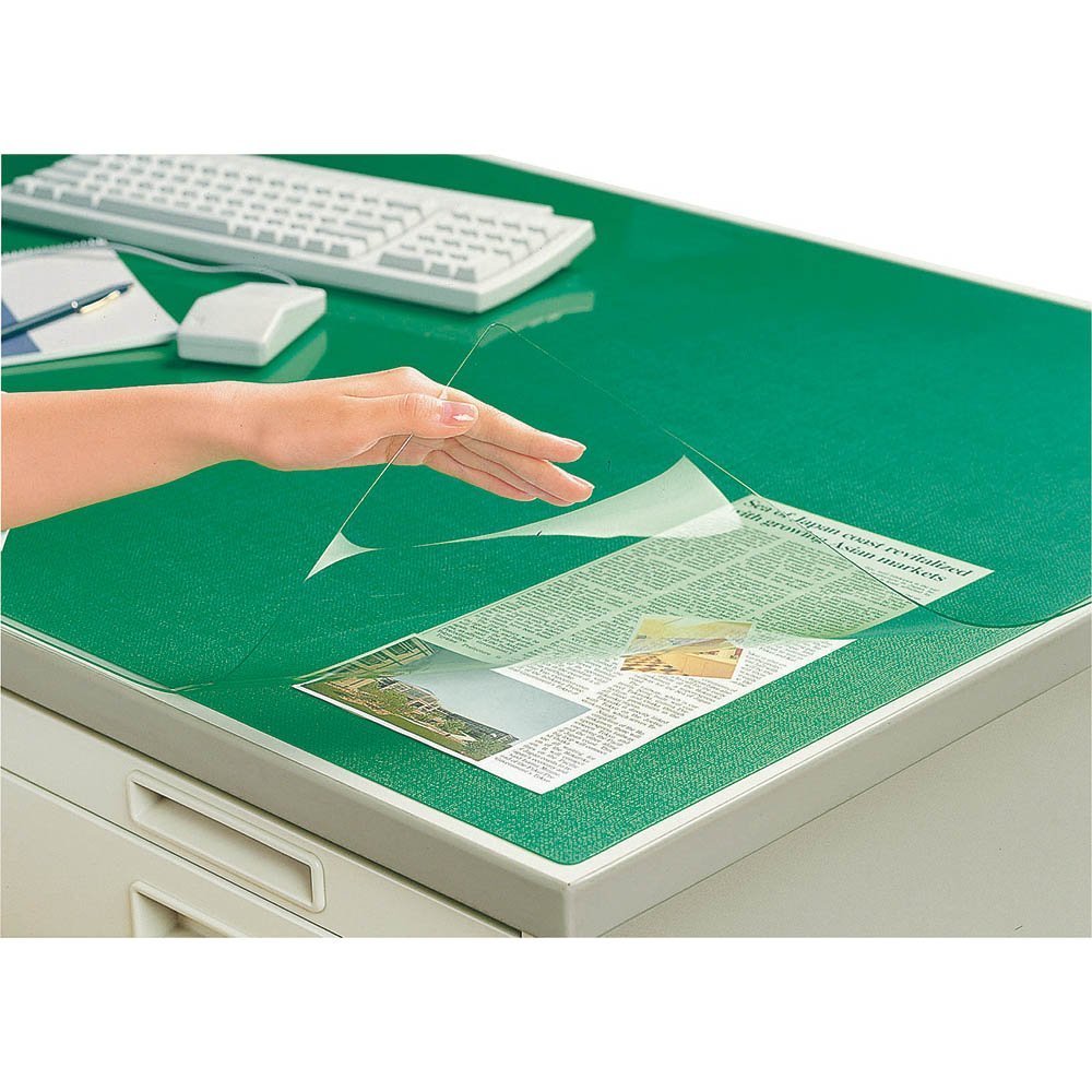 Polyethylene foam Ma-1215NG: Yes underlay PVC-P transparent green luster: Kokuyo desk mat soft economy type underlay with overlay (japan import)