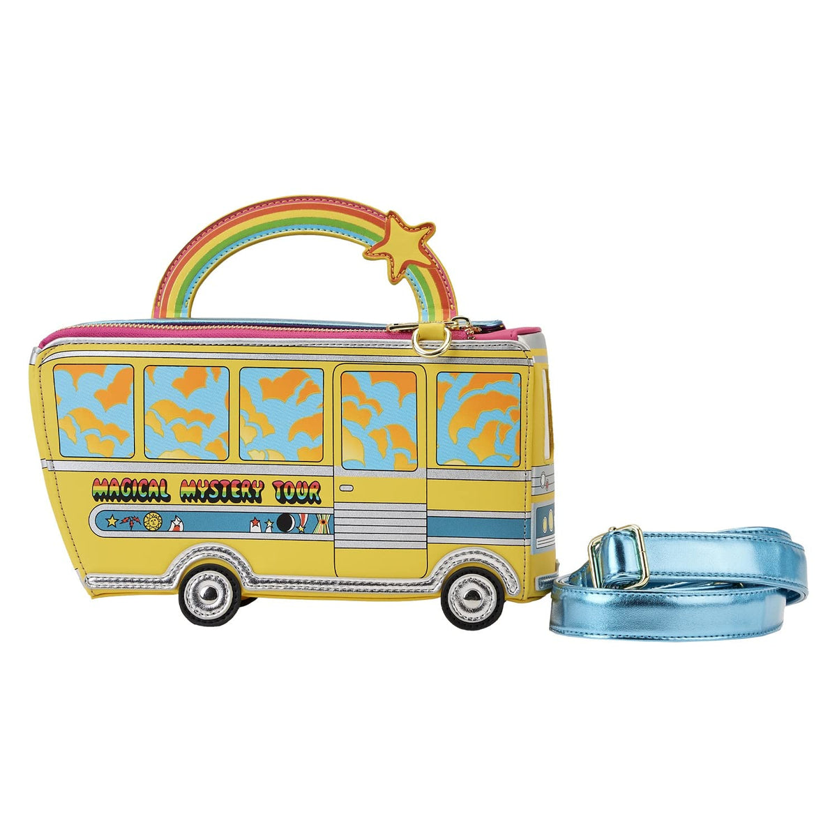 Loungefly Beatles Magic Mystery Tour Bus Crossbody