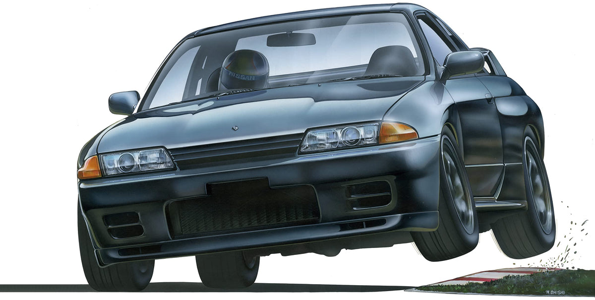 Fujimi 046532 Skyline GT-R '89 Car Scale 1/24 Hobby Plastic Model Kit