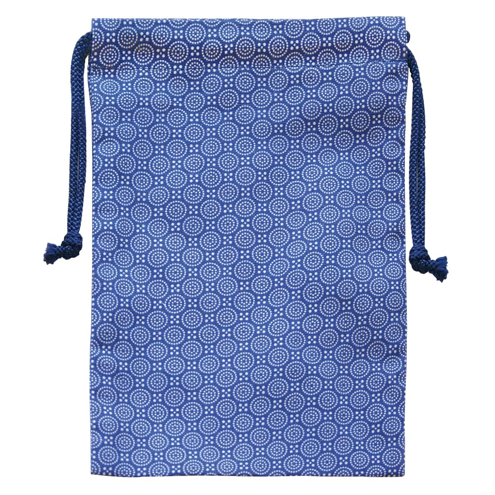 前田染工 Maeda Zetsu Goshuin Notebook Drawstring Arrangement, Size (H x W): 9.1 x 5.9 inches (23 x 15 cm)
