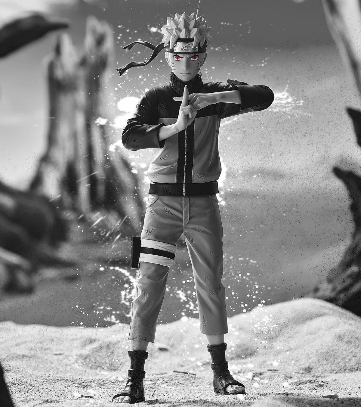 Naruto Figure Uzumaki Naruto Noir Edge Collection Size: Approx. 9.1 inches (23 cm)