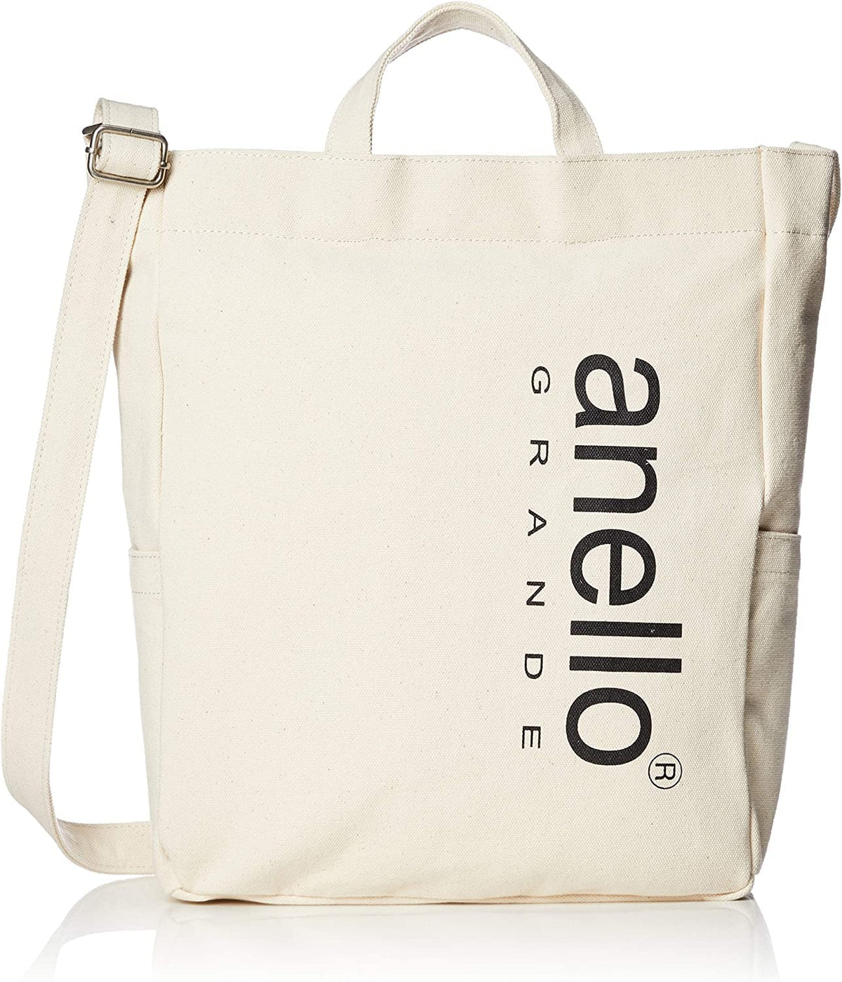 Anero Grande CT GIH2422Z Big Loco 2-Way Tote, Cotton Canvas, Ivory
