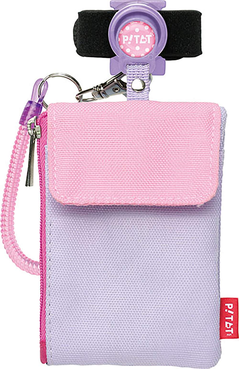 Sonic GS-3140-V Card Case Pitat Pass Spiral Keychain Violet