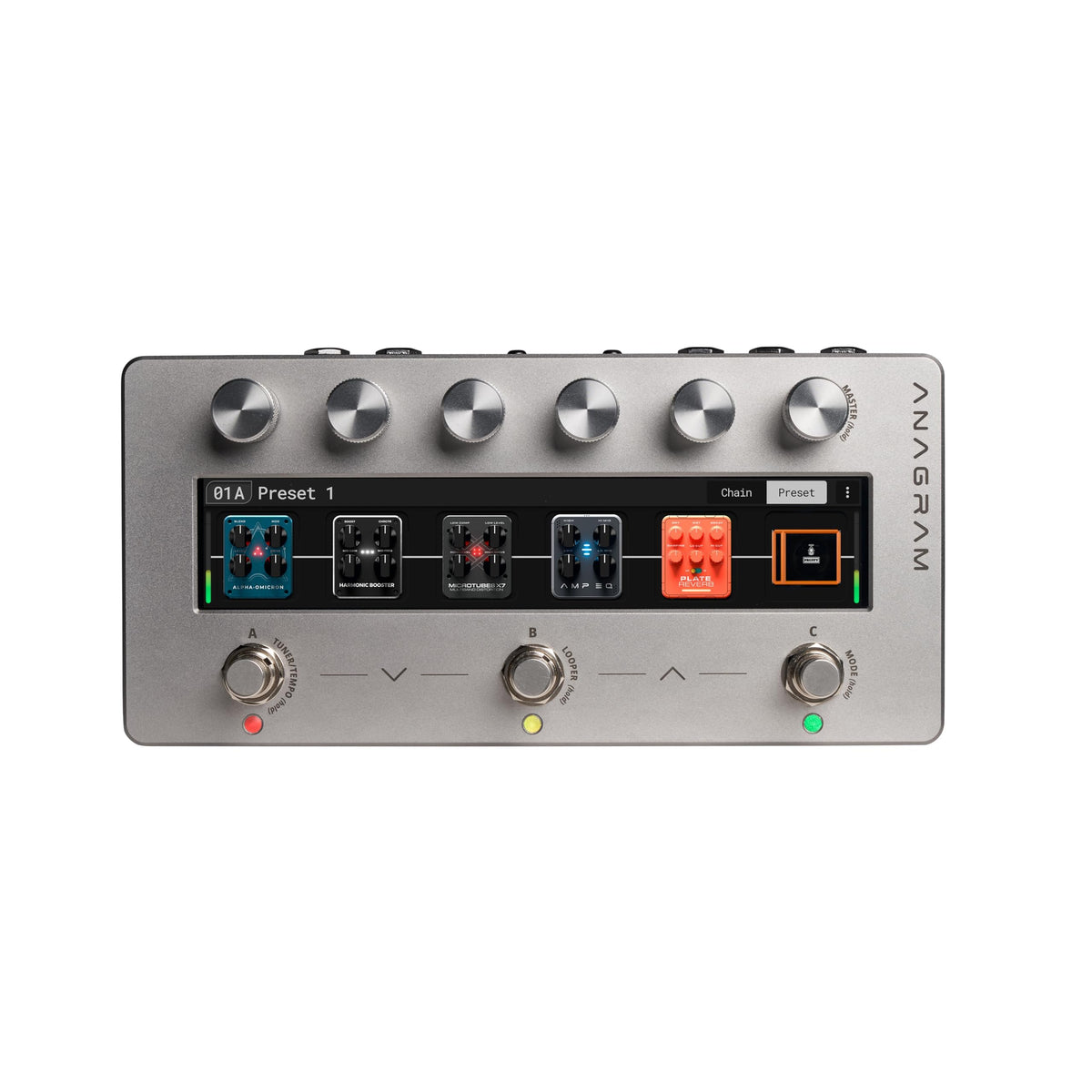 Darkglass Anagram Bass Multi-Effects Pedal w/NAM, 50+ Blocks & USB-C