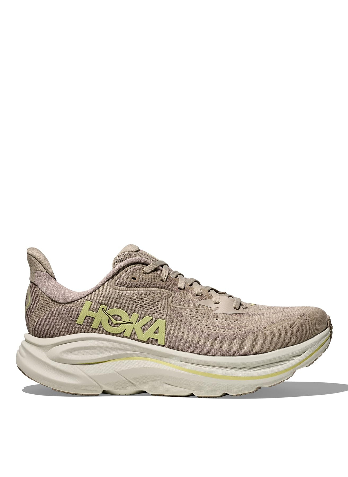 Hoka Men's Clifton 10 Raw Linen/Stone 8.5 Medium