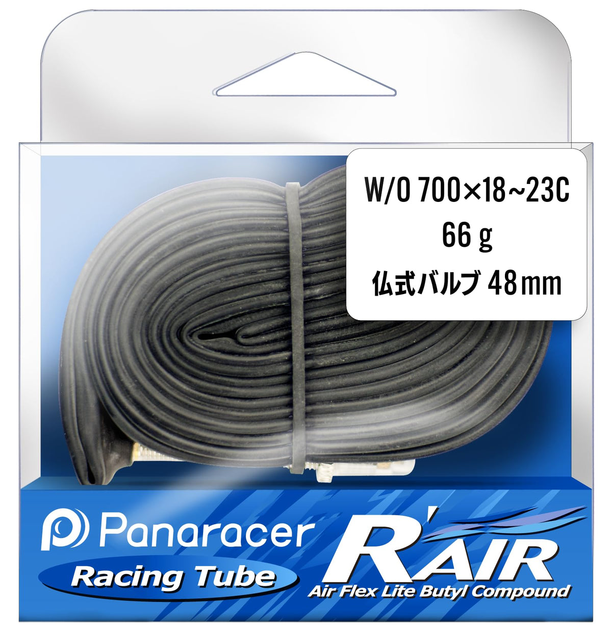 Panaracer R-air Tube Valve Tw720-lf-ra Long Presta Valve 700x18-23c 48mm