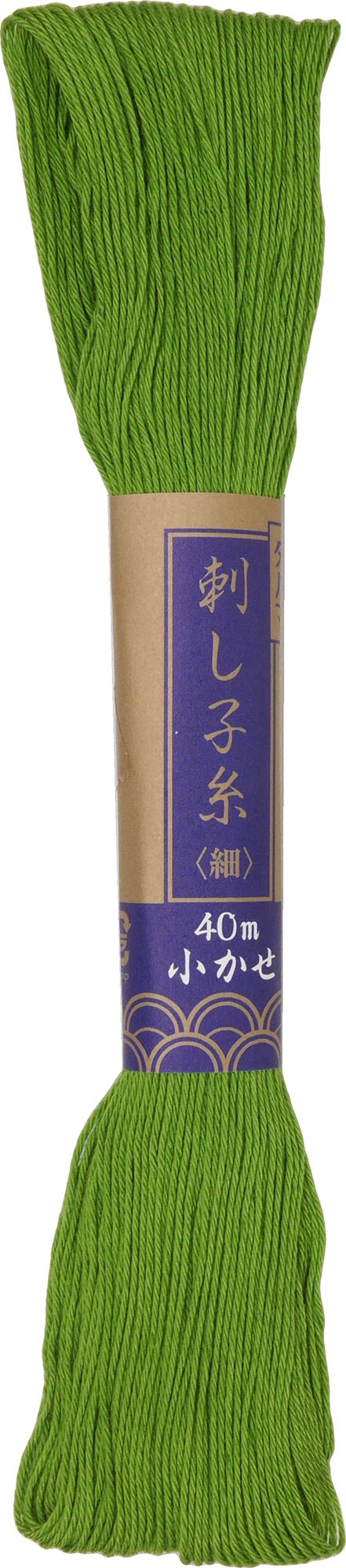 Yokota Sashiko Thread 40m 5x1 (Light Green)
