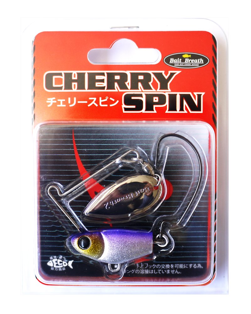Bait Breath Cherry Spin Lure, 0.7 oz (21 g), 02 Chika