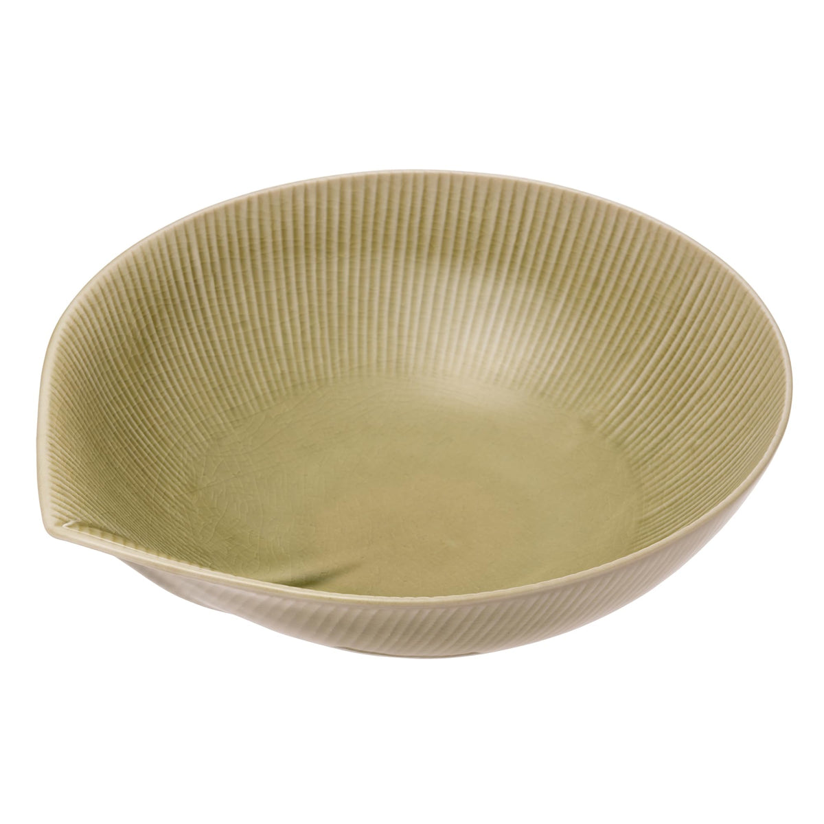 光陽陶器 leaf large bowl 22414