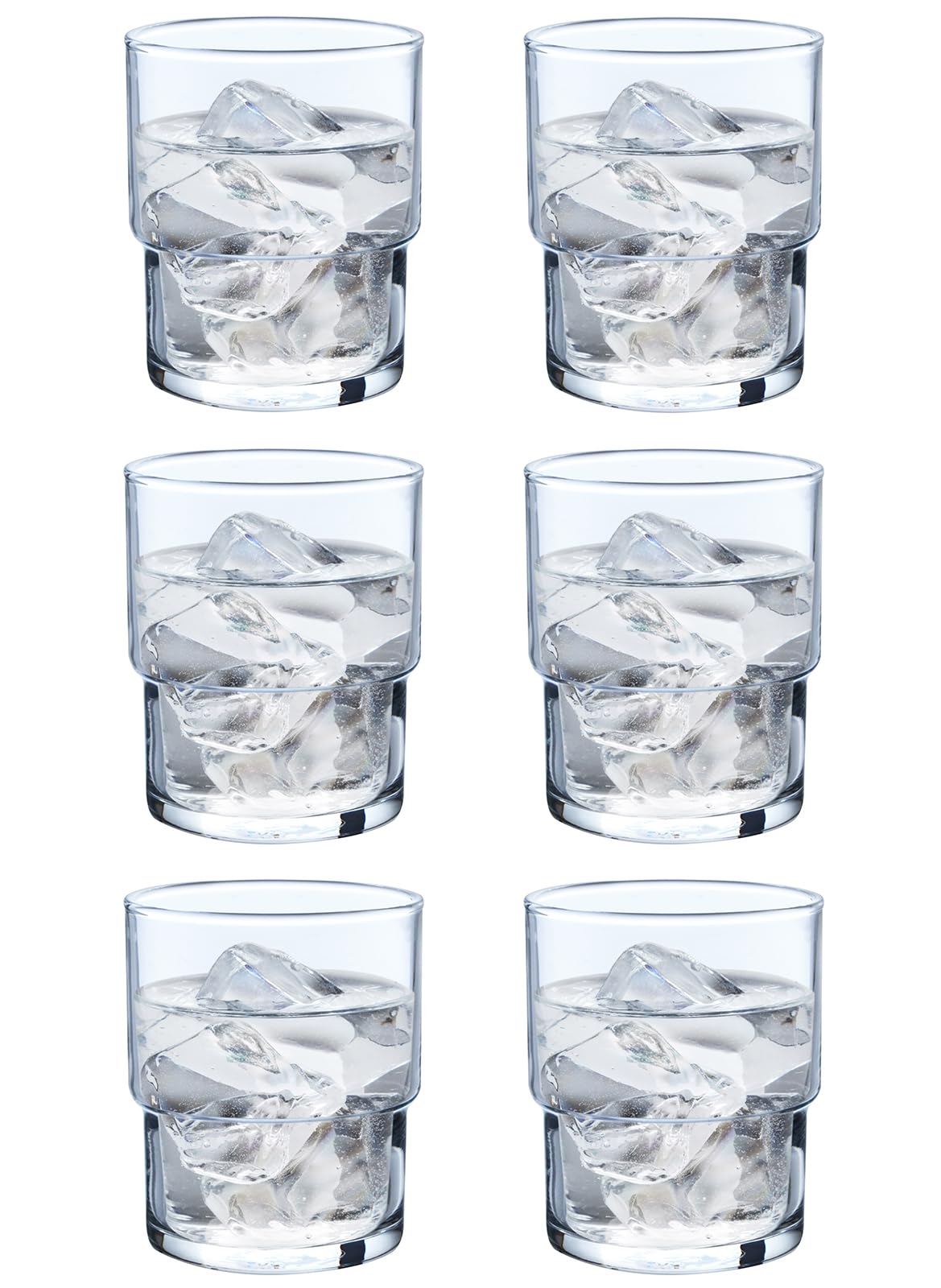 Toyo Sasaki Glass 【Dishwasher Available】 Stack Tumbler 6 Pieces Set