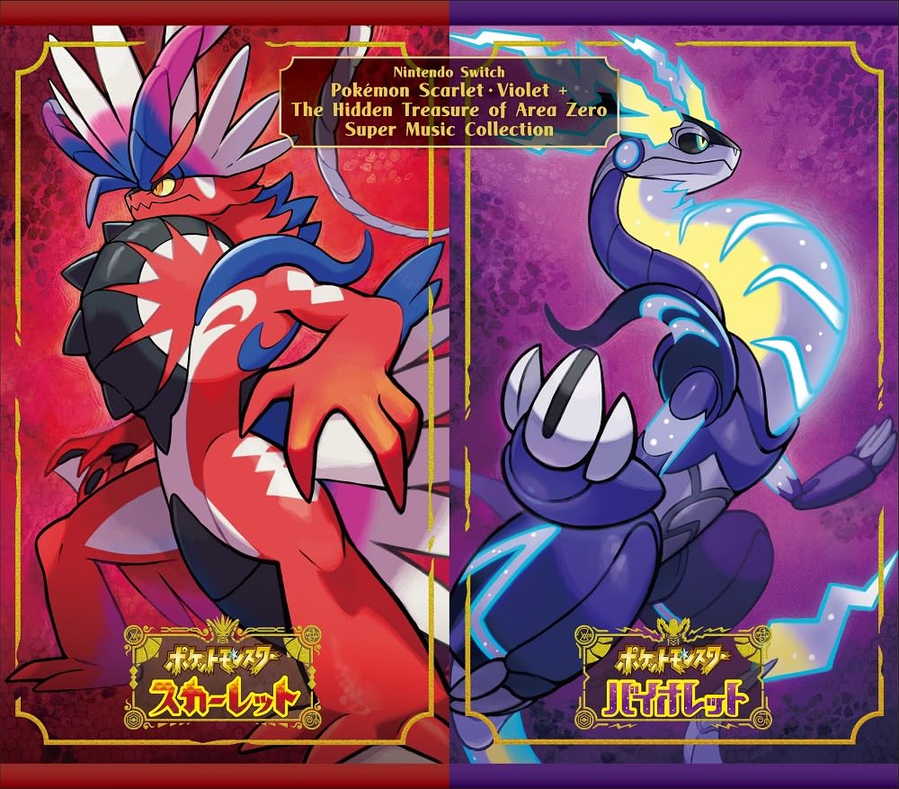 Nintendo Switch Pokemon Scarlet&Violet + Zero'S Treasure Super Music Collection Game Music