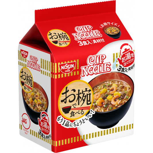 Cup Noodles Three Meals Pack 96g × 9 Bags to eat in The Sino-Japanese Bowl