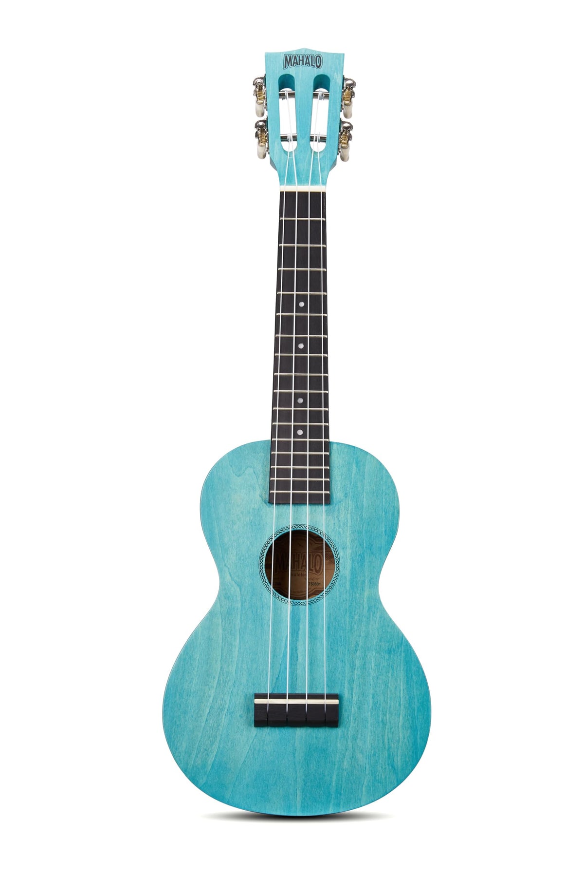 Mahalo ML2AB Island Series Concert Ukulele, Aqua Blue