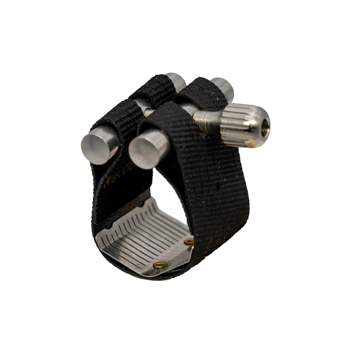 Rovner Ligature & Plastic Cap for Alto Standard Saxophone - LGX Ligature for Hard Rubber Mouthpiece (LGX-1RL)