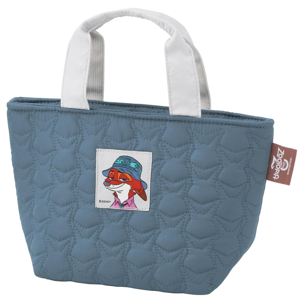 Skater KKLB2-A Quilted Lunch Bag, Thermal, Cold Retention, Disney's Zootopia 2