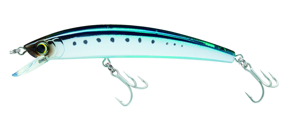 Yo-Zuri Crystal Minnow Yozuri Crystal Minnow Floating Lure, Blue Back Sardine, 2-3/4