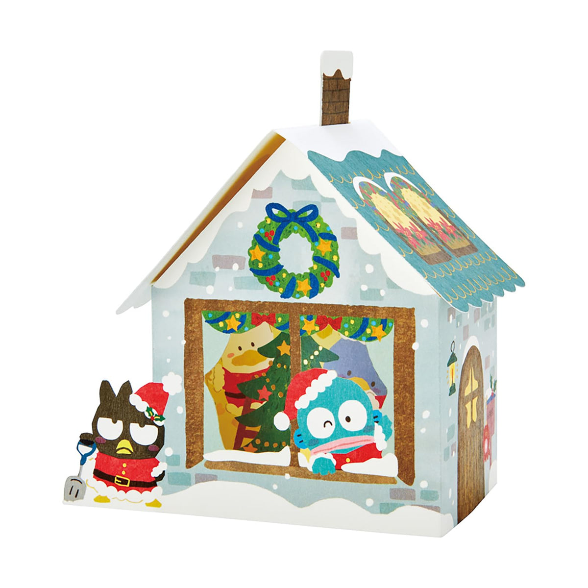 Sanrio Christmas Card, Hapidanbui House Message Card Greeting Card JX 79-4 109550