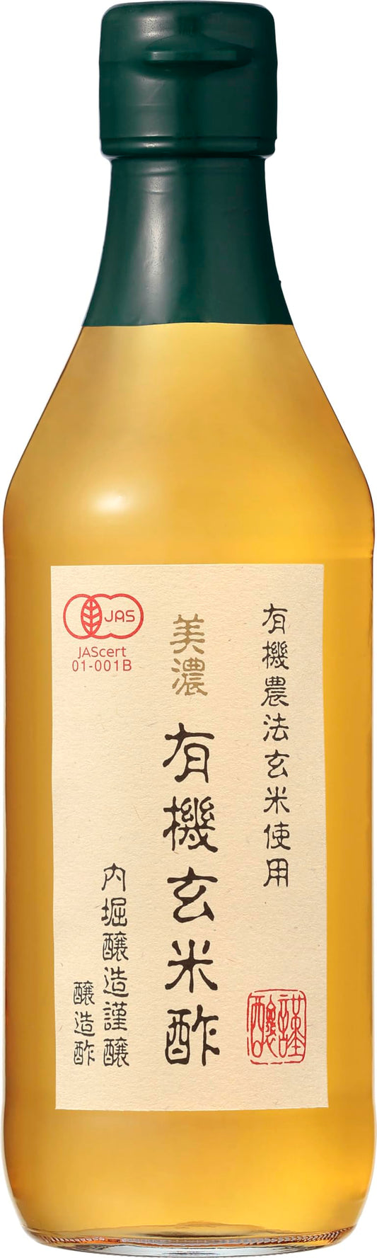Inner moat brewing organic brown rice vinegar 360ml