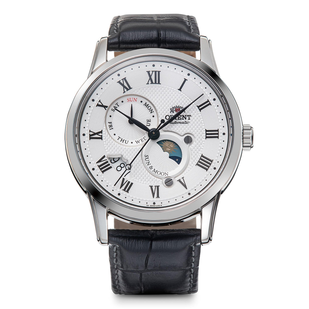 ORIENT Classic Sun & Moon Mechanical Watch RN-AK0005S Men's