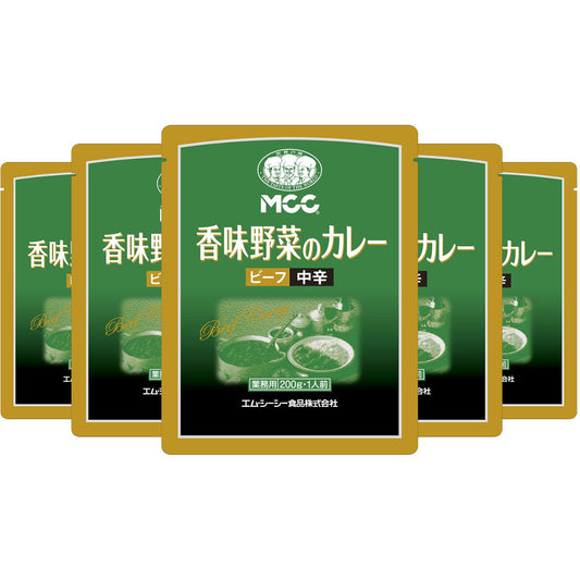 M-CC food flavor vegetable curry (Medium Hot) 200g × 5 pieces