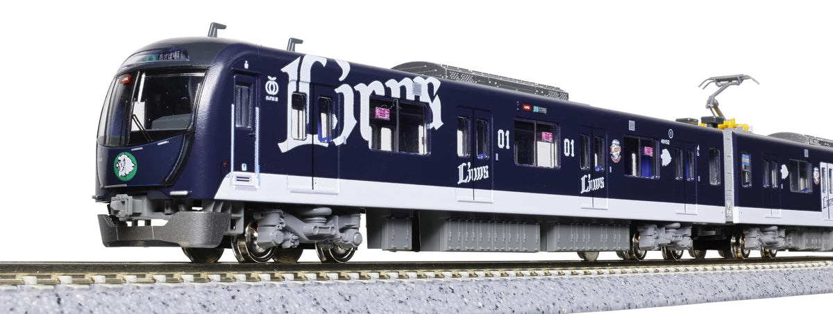 KATO 10-2157 N-Gauge Seibu Railway 4000 Series No. 50 L-Train 4-Car Basic Set, Railway Model, Train