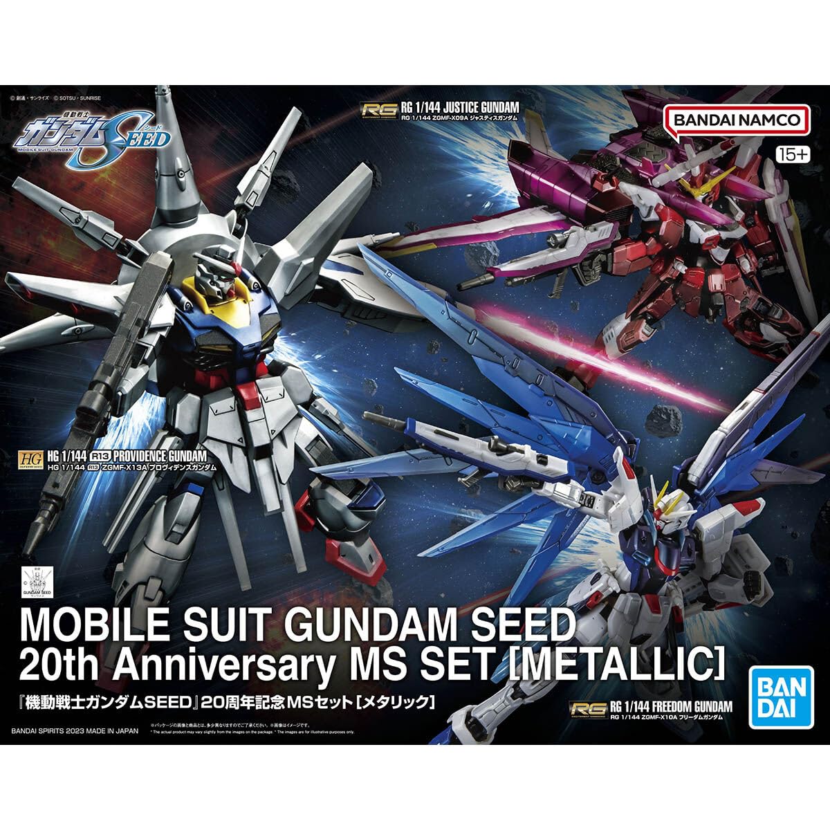 20th Anniversary MS Kit [Metallic] 3 Body Robots