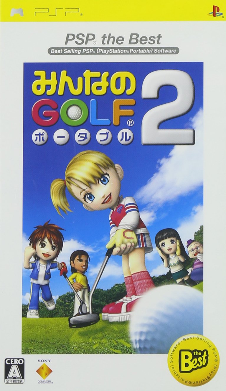 Minna no Golf Portable 2 (PSP the Best) [Japan Import]