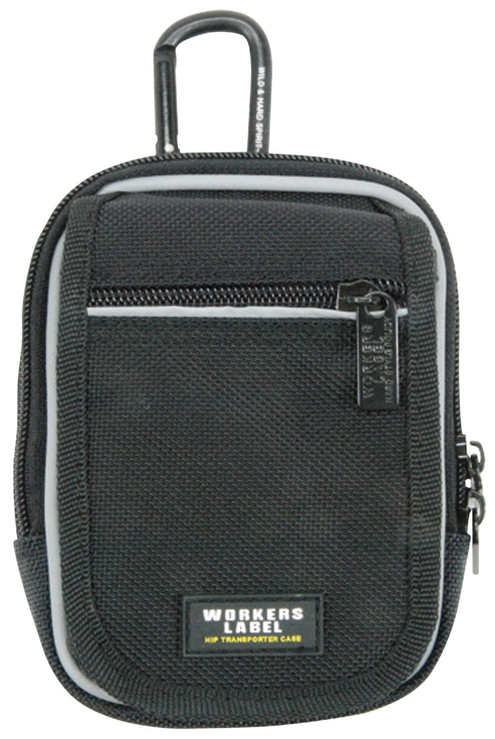 Bowken Club RF82 Pouch Accessory Case with Reflective Lines, Black