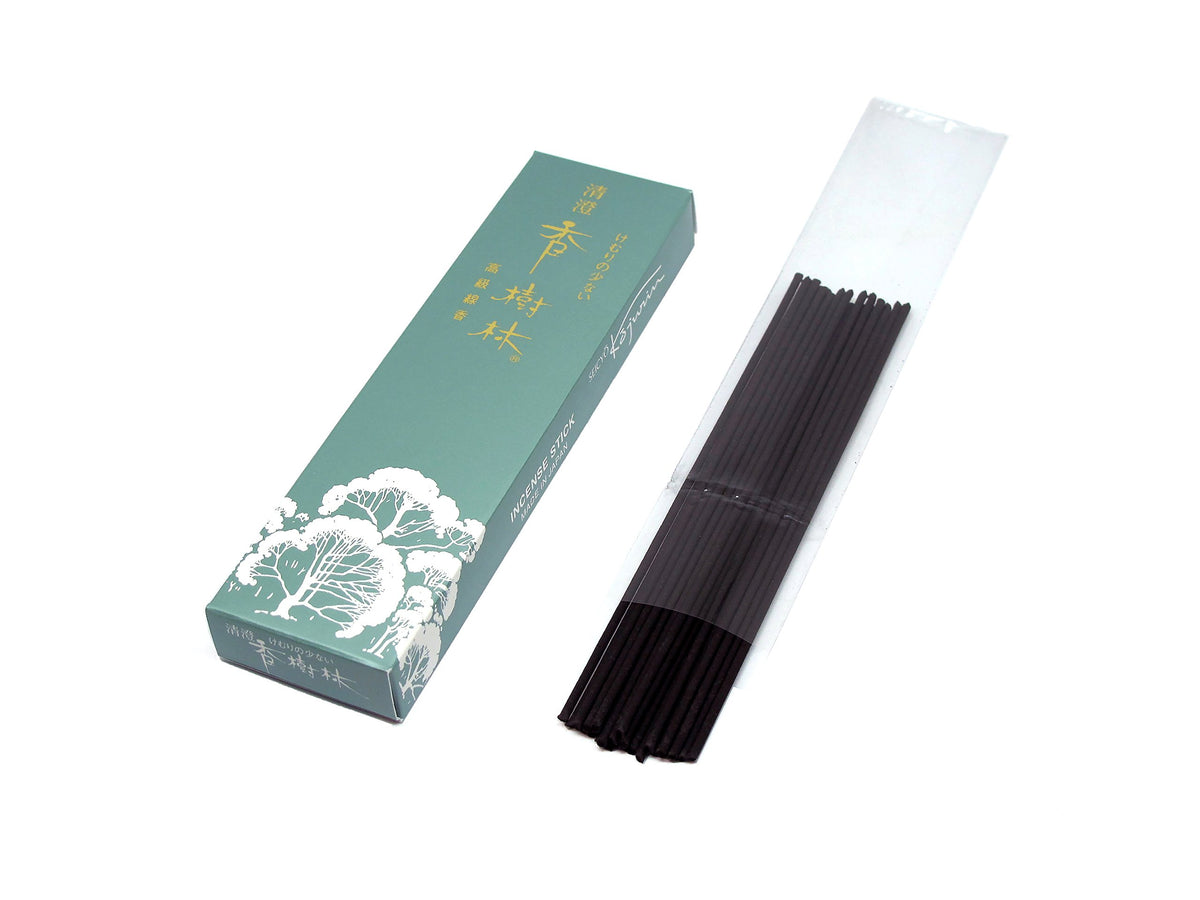 Gyokushodo Japanese Sandalwood Incense Sticks Seicyo Kojurin - Less Smoke Type - Small Pack Trial Size - 5.5 inches 20 Sticks - Made in Japan