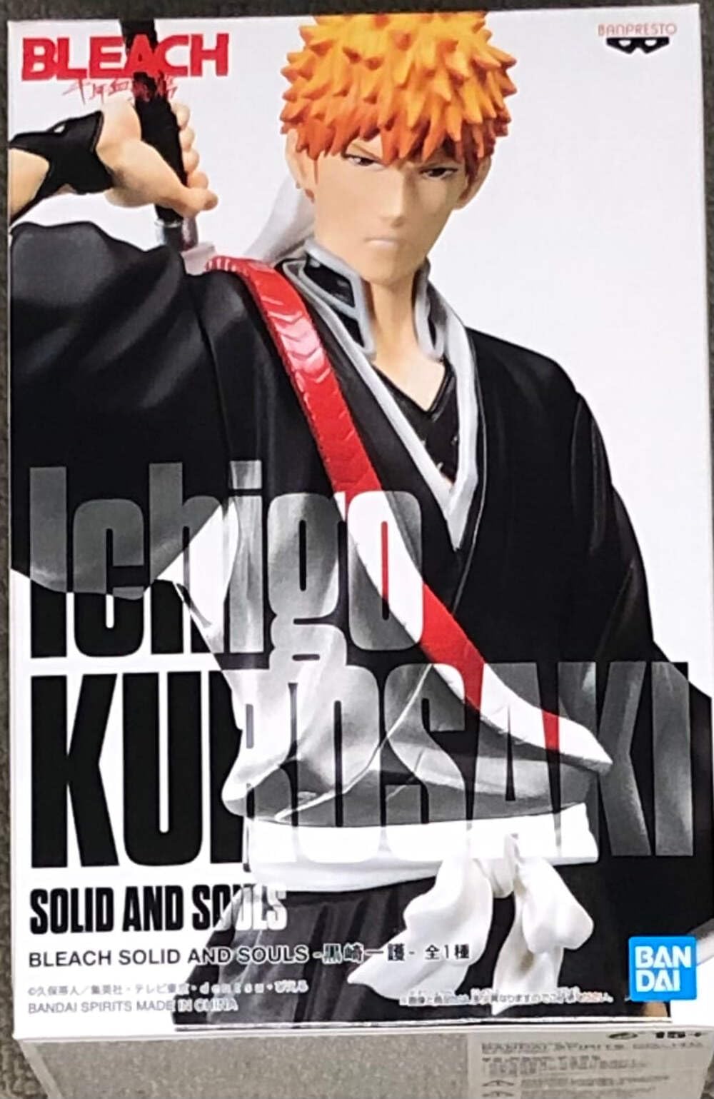 BanPresto - Bleach - Solid and Souls - Ichigo Kurosaki Statue