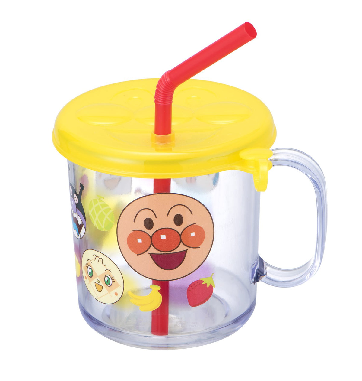 Anpanman Cup with lid and Straw 250ml