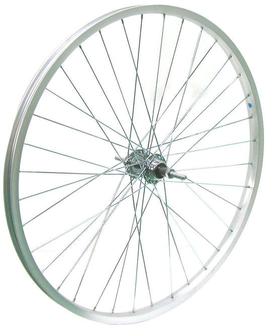 Asahi Cycle XBSP4 Asahi Cycle Aluminum 24 Inch Rear Wheel for Exterior 6 Tier (Drum Brake Specifications)