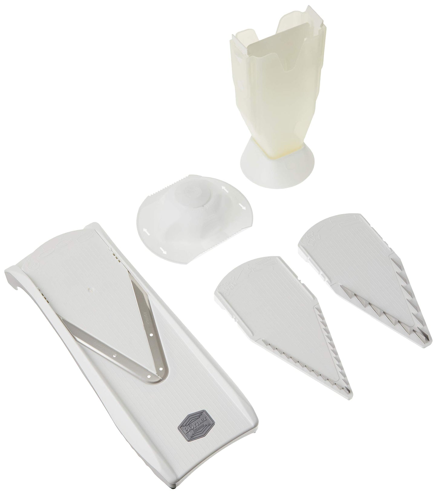 Borner V Slicer V4 Original Set, White, Stainless Steel