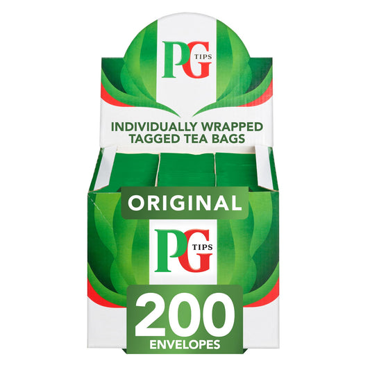 PG TIPS ENVELOPE TEA BAGS PK200