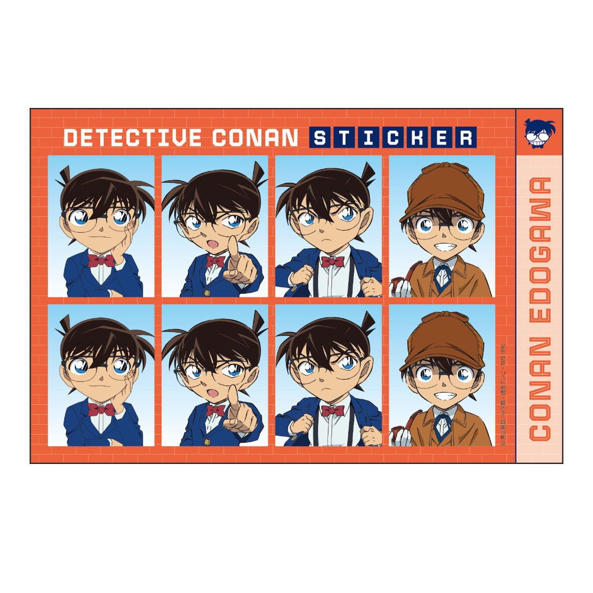 Toshin Pack Detective Conan Photo Photo Sticker (Edogawa Conan 2) CO-SE091