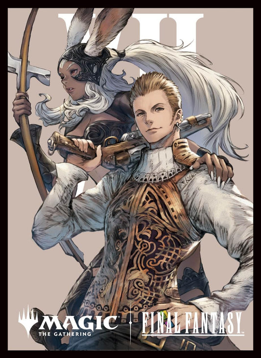 Magic: The Gathering - Final Fantasy Players Card Sleeve Character Borderless Edition Balflare and Franc MFS-13