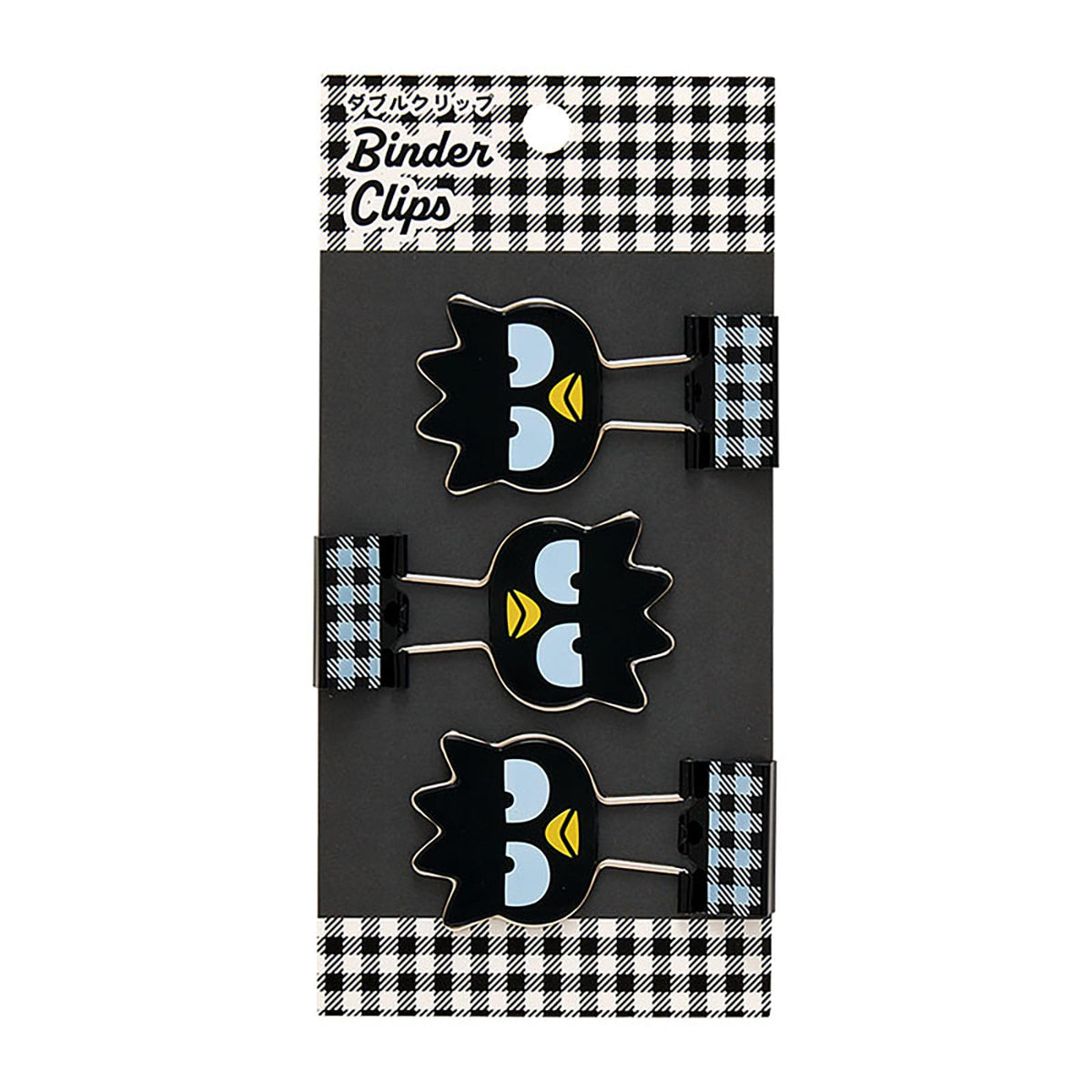 Sanrio 615587 Double Clips, Set of 3, ABS and Steel