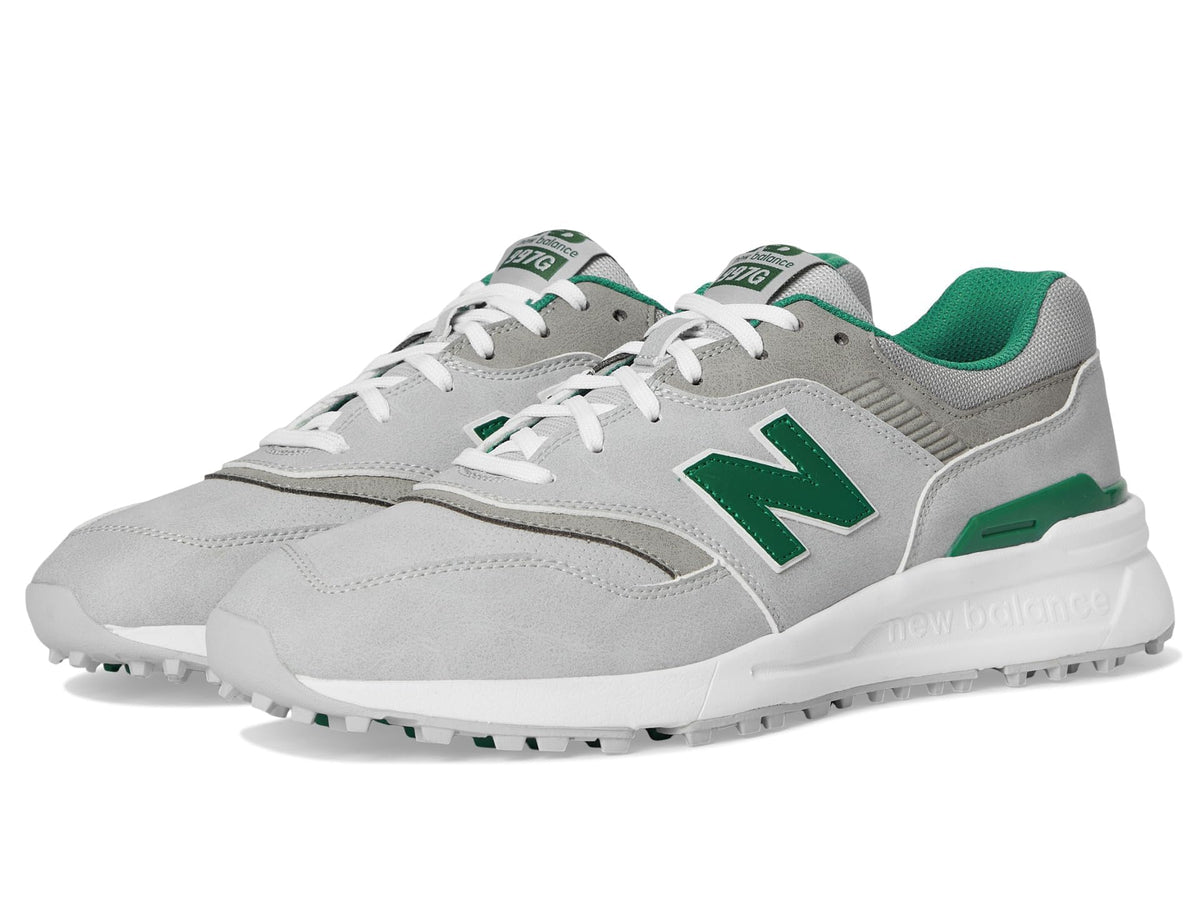 New Balance Golf Shoe Men's 997 SL, Charcoal/Gray 13 Wide