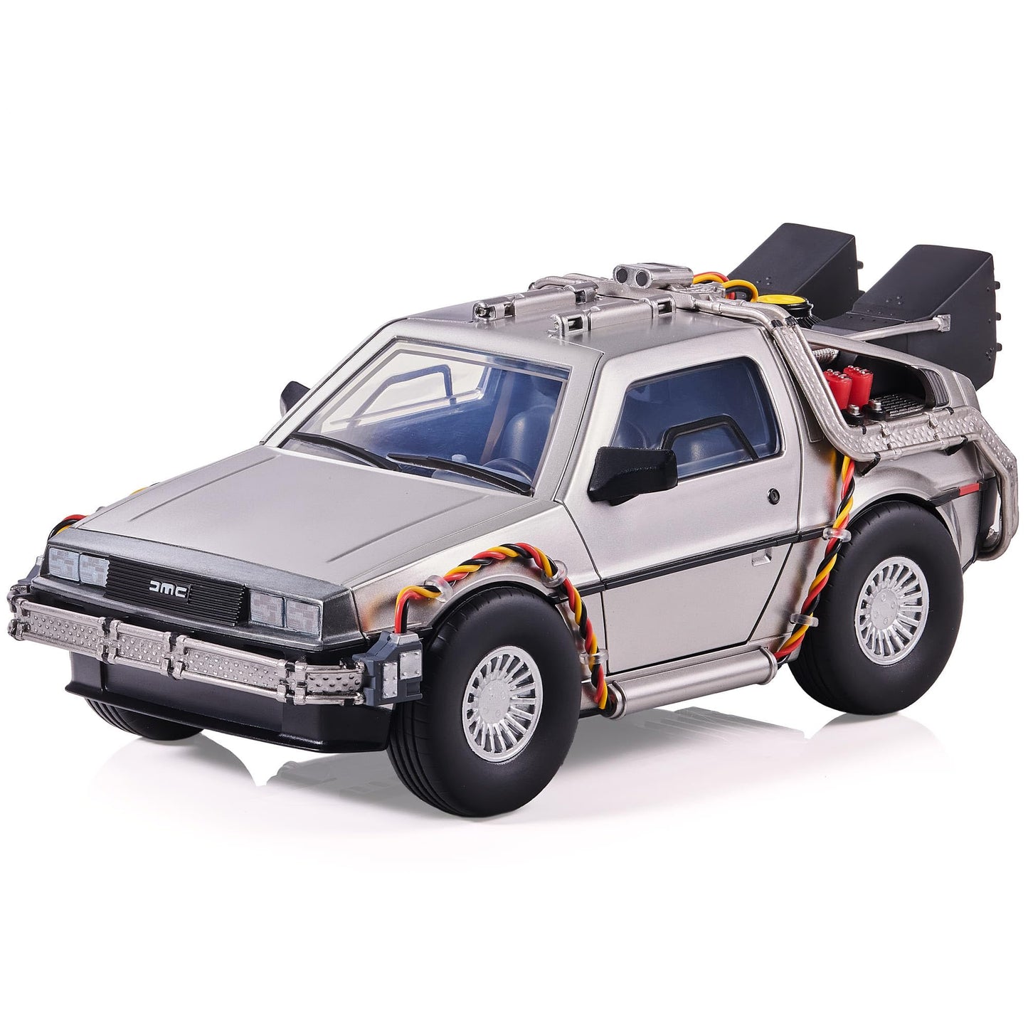 TUBBZ Special Edition: Back to The Future – Delorean Time Machine Collectible Vehicle Display Toy for Mini Figures